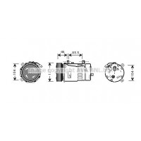 VNAK050 AVA QUALITY COOLING Компресор кондиціонера