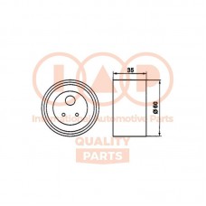 127-12042 IAP QUALITY PARTS Натяжний ролик ремінь ГРМ