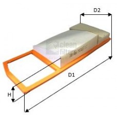 MA3465 CLEAN FILTERS Повітряний фільтр