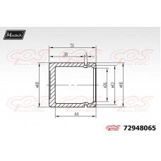 72948065 MAXTECH Поршень корпус скоби гальма