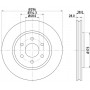 8DD 355 129-561 HELLA PAGID Гальмівний диск