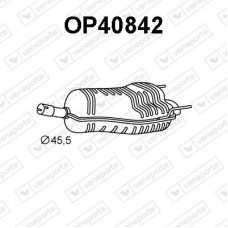 OP40842 VENEPORTE Глушник вихлопних газів кінцевий