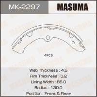 MK-2297 MASUMA Комплект гальмівних колодок