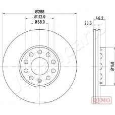 DI-0910C JAPANPARTS Гальмівний диск