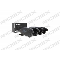 402B0297 RIDEX Комплект гальмівних колодок дисковий гальм