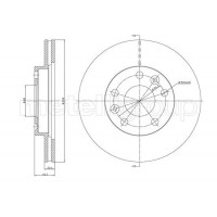 23-1288C METELLI Гальмівний диск