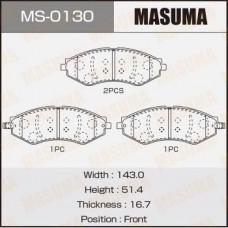 MS-0130 MASUMA Комплект гальмівних колодок