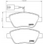 8DB 355 015-491 HELLA Комплект гальмівних колодок, дискове гальмо