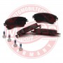 13046119172N-SET-MS MASTER-SPORT GERMANY Комплект гальмівних колодок дисковий гальм