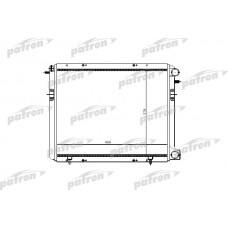PRS3199 PATRON Радіатор охолодження двигуна