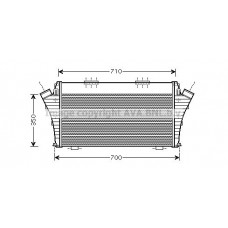 Интеркулер AVA QUALITY COOLING OLA4401