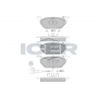 181349-400 ICER Комплект гальмівних колодок дисковий гальм