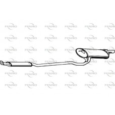 P6795 FENNO Глушник вихлопних газів кінцевий
