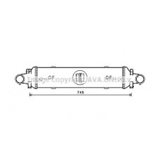 MSA4593 AVA QUALITY COOLING Интеркулер