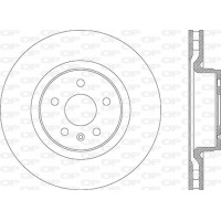 BDR2873.20 OPEN PARTS Гальмівний диск