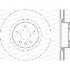 BDR2873.20 OPEN PARTS Гальмівний диск