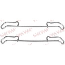 109-1056 QUICK BRAKE Комплектуючі колодки дискового гальма