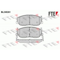 BL2492A1 FTE Комплект гальмівних колодок дисковий гальм