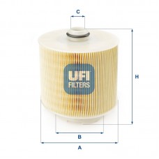 27.598.00 UFI Повітряний фільтр