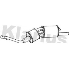 250180 KLARIUS Глушник вихлопних газів кінцевий