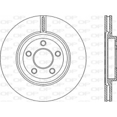 BDR1945.20 OPEN PARTS Гальмівний диск