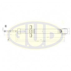 GSA343274 G.U.D. Амортизатор