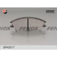 BP43017 FENOX Комплект гальмівних колодок дисковий гальм