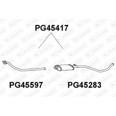 PG45417 VENEPORTE Предглушник вихлопних газів