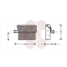 4300V004 VAN WEZEL Випарник кондиціонера