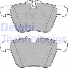 LP2114 DELPHI Комплект гальмівних колодок дисковий гальм