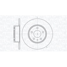 361302040185 MAGNETI MARELLI Гальмівний диск