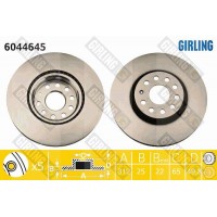6044645 GIRLING Гальмівний диск