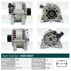 H5514047 HOFFER Генератор