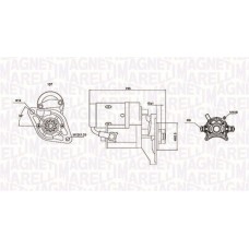 063721089010 MAGNETI MARELLI Стартер