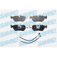 5SP497 SAMKO Комплект гальмівних колодок дисковий гальм