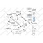 11-98035-SX STELLOX Захисний ковпак пиловик амортизатора