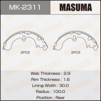 MK-2311 MASUMA Комплект гальмівних колодок