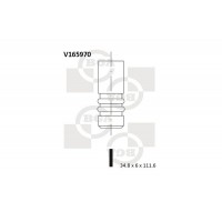 впускний клапан BGA V165970