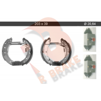 79RBKT0066 R BRAKE Комплект гальмівних колодок