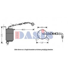 800293N AKS DASIS Осушувач кондиціонера