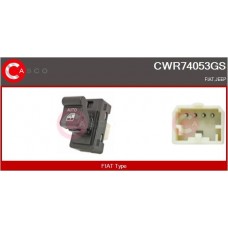 CWR74053GS CASCO Вимикач склопідйомник