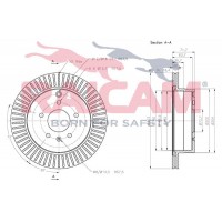 RD00621 RAICAM Гальмівний диск