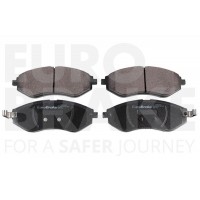 5502225016 EUROBRAKE Комплект гальмівних колодок дисковий гальм