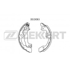 BK-4188 ZEKKERT Комплект гальмівних колодок