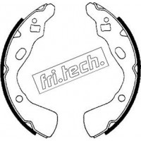 1049.140 fri.tech. Комплект гальмівних колодок