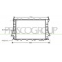 AD029R001 PRASCO Радіатор охолодження двигуна