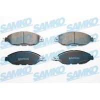 5SP2185 SAMKO Комплект гальмівних колодок дисковий гальм