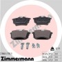 21861.170.1 ZIMMERMANN Комплект гальмівних колодок дисковий гальм
