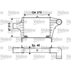 817896 VALEO Интеркулер