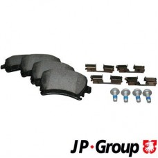 1163705410 JP GROUP Комплект гальмівних колодок дисковий гальм